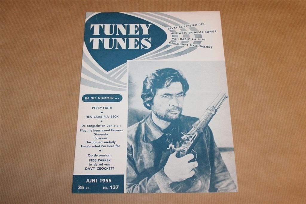 Tuney Tunes - No. 137 - Juni 1955, Verzamelen, Ophalen of Verzenden, 1940 tot 1960, Knipsel(s)