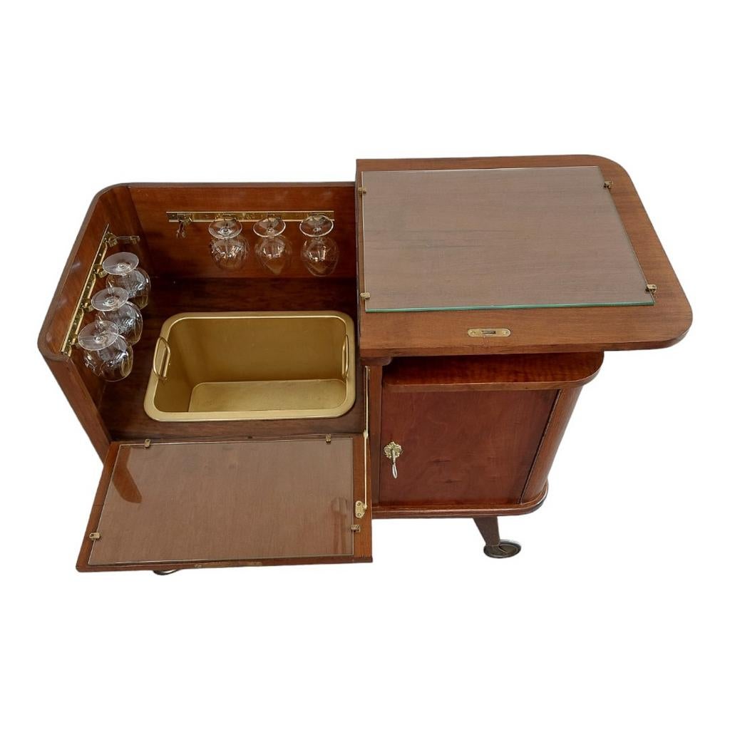 Vintage verrijdbare bar, barcart, Ophalen, Gebruikt, Onbekend, Onbekend