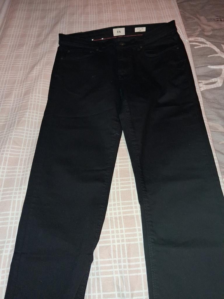 C&A Zwarte Jeans - W34 L36 -  nieuw, Kleding | Heren, Spijkerbroeken en Jeans, Zwart, Nieuw, W33 - W34 (confectie 48/50), C&A