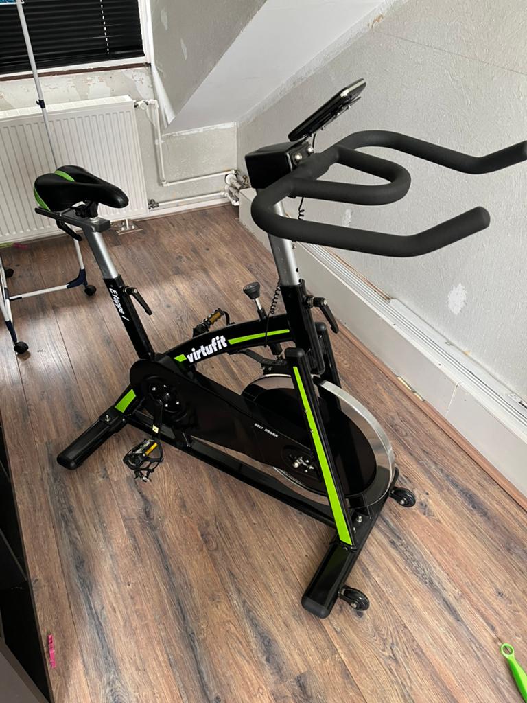 Virtufit fiets, Sport en Fitness, Ophalen, Zo goed als nieuw, Spinningfiets
