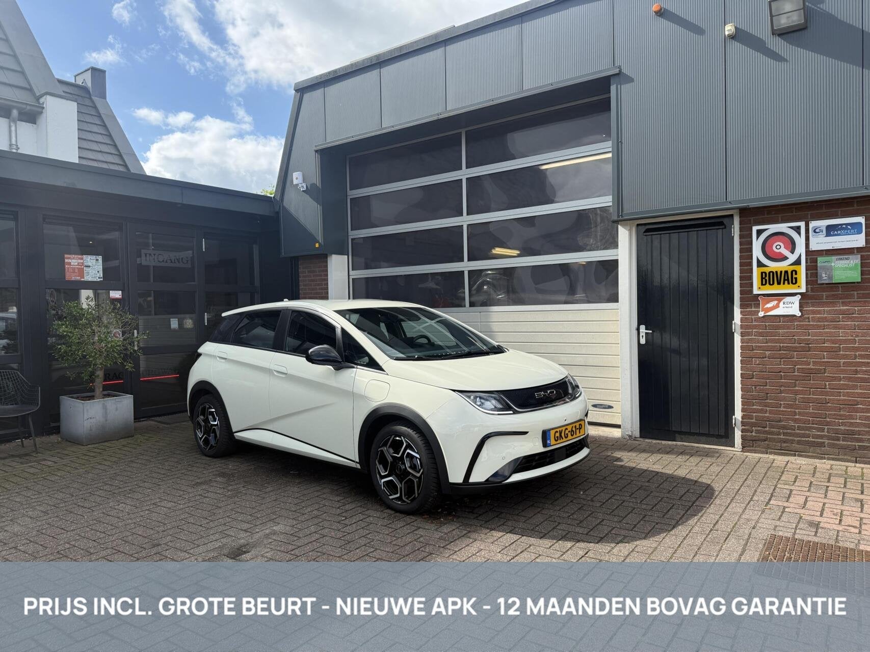 Byd Dolpin Comfort 60.4 kWh SOH 95% WARMTEPOMP *ALL-IN PRIJS, Auto's, Gebruikt, Zwart, Wit, Origineel Nederlands