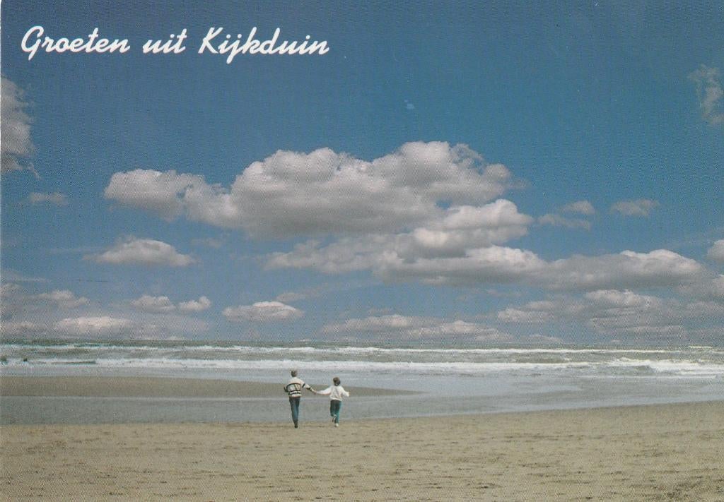 KIJKDUIN Strand Groeten, Verzenden, 1980 tot heden, Gelopen, Zuid-Holland