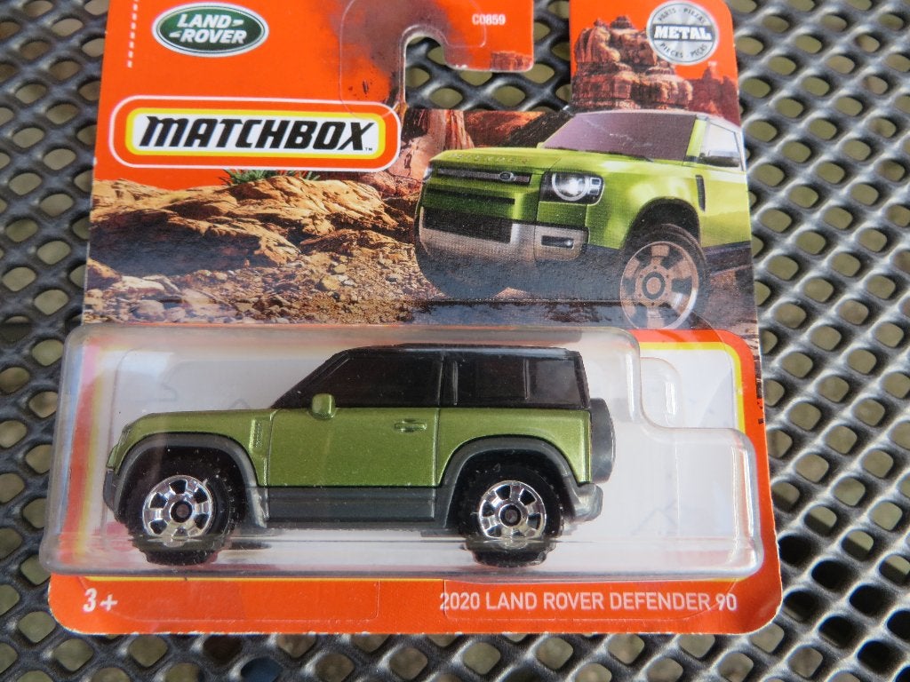 Matchbox Land Rover Defender 90 Groen, Hobby en Vrije tijd, Ophalen of Verzenden, Nieuw, Auto