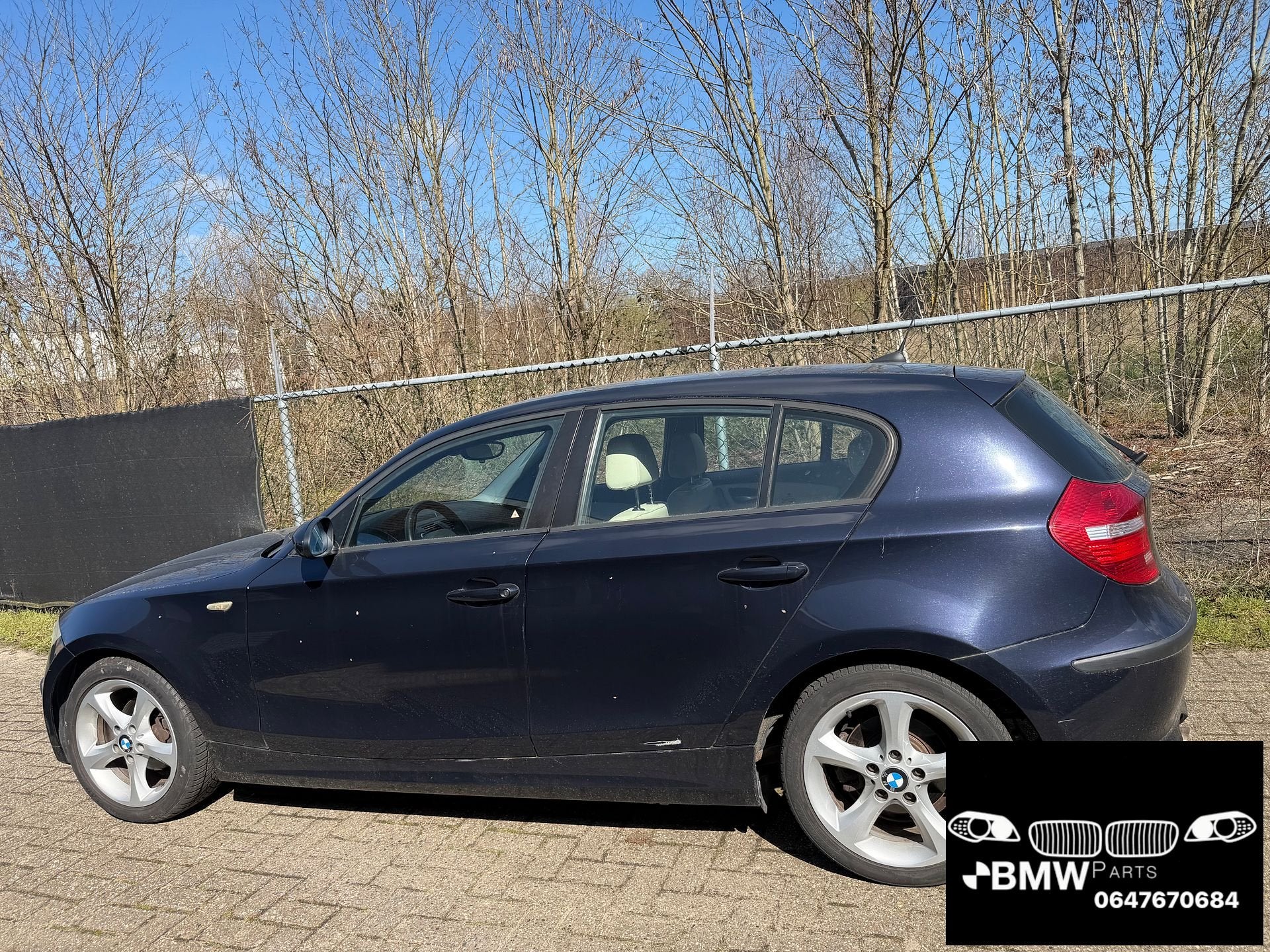 Set 17” Styling 256 Bmw 1-Serie E81 E82 E87 E88, Gebruikt, -, -, Banden en Velgen