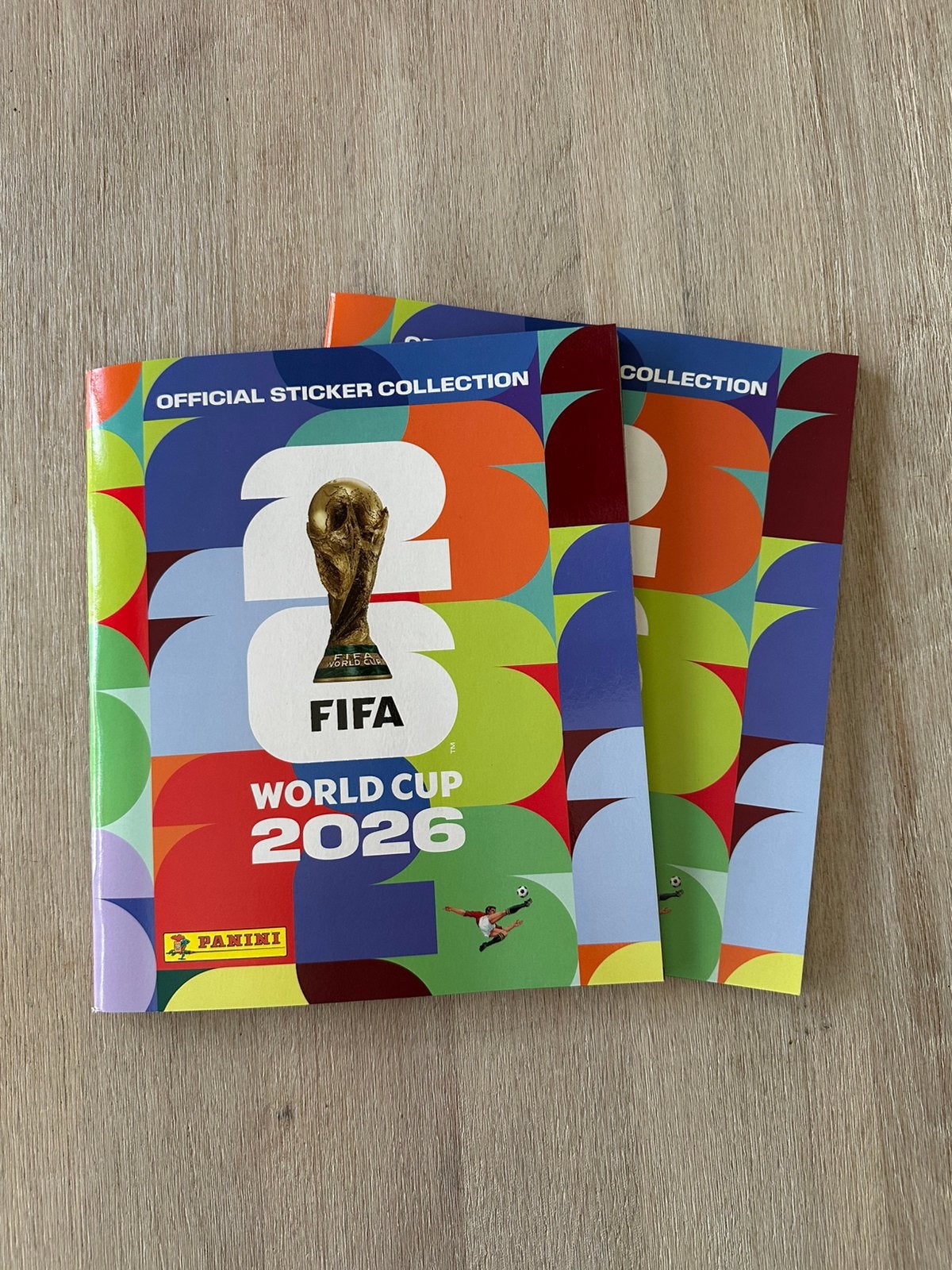 Panini world cup 2026 fifa boek 2x, Ophalen, Zo goed als nieuw, Meerdere stickers