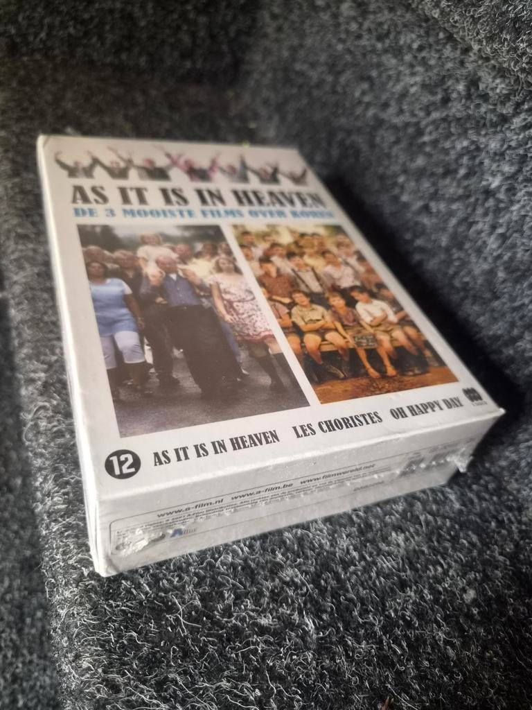 As It Is In Heaven - De 3 Mooiste Films Over Kor, Cd's en Dvd's, Vanaf 12 jaar, Ophalen of Verzenden, Nieuw in verpakking, Boxset