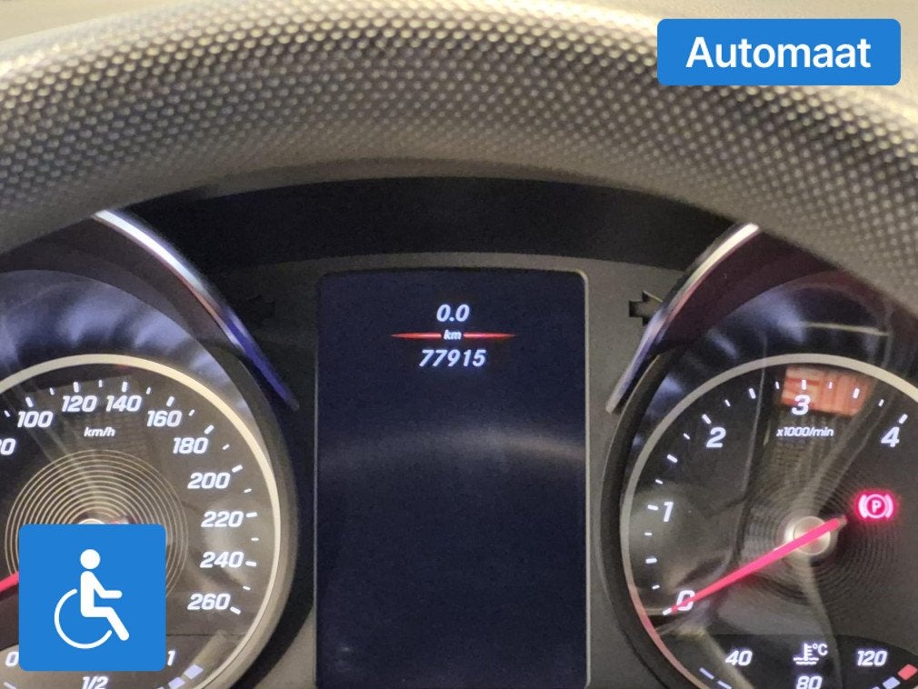 Mercedes-Benz V-Klasse (bj 2022, automaat), Auto's, Mercedes-Benz, Automaat, 12 maanden, Stof, Zwart