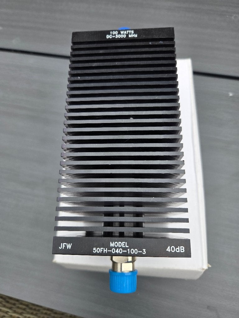 Top JFW verzwakker 40 db 100w, Telecommunicatie, Zenders en Ontvangers, Ophalen of Verzenden, Zo goed als nieuw, Zender en Ontvanger
