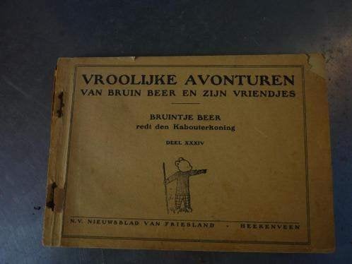 Bruintje Beer redt den Kabouterkooning Mary Tourtel (1940), Boeken, Stripboeken, Eén stripboek, Ophalen of Verzenden, Gelezen