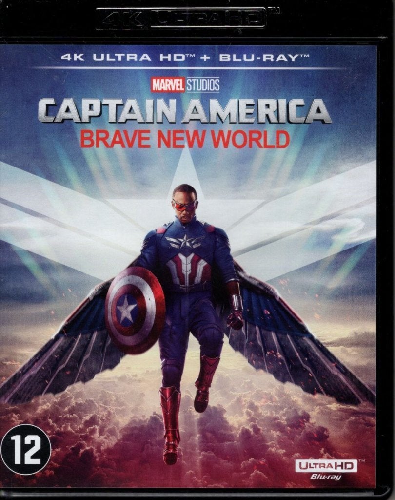 Captain America Brave New World - 4K + Bluray (2025) - NL, Engels, Verzenden, Zo goed als nieuw, Disney Movies