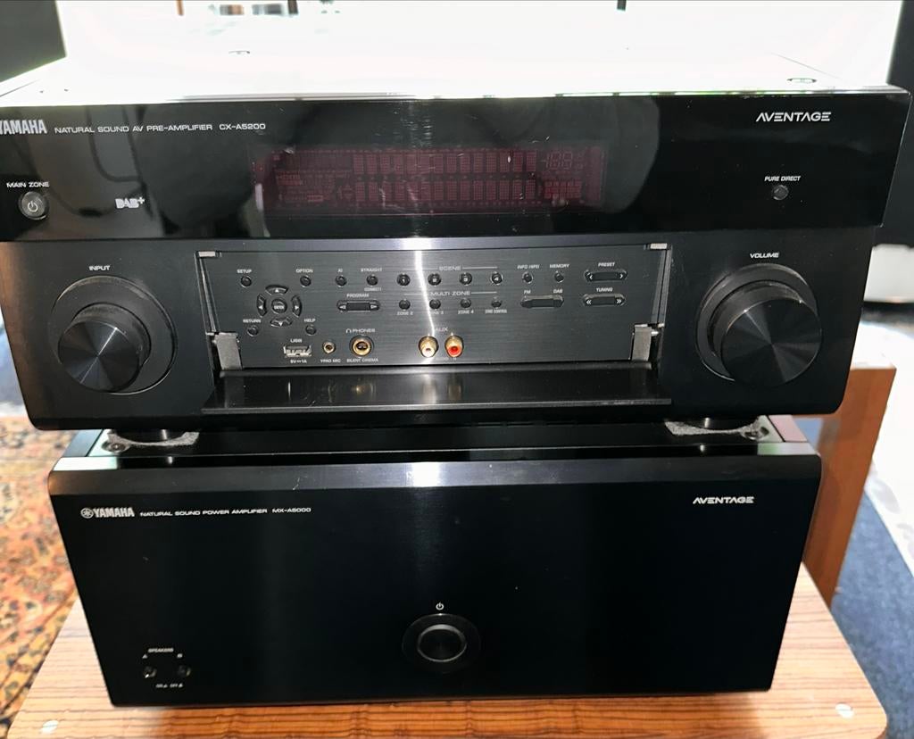 Yamaha CX-A5200 voorversterker & MX-A5000 eindversterker, Ophalen, Overige systemen, Yamaha, Zo goed als nieuw
