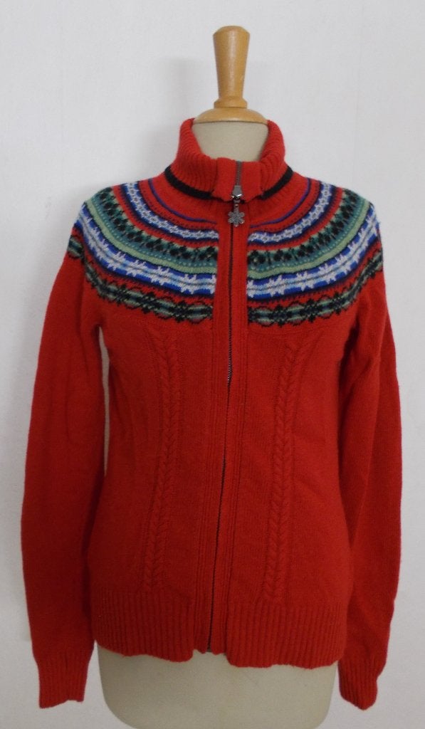 Noors/folkore 70% lambswol vestje van King Louie! M, Verzenden, Zo goed als nieuw, Maat 38/40 (M), Meerkleurig