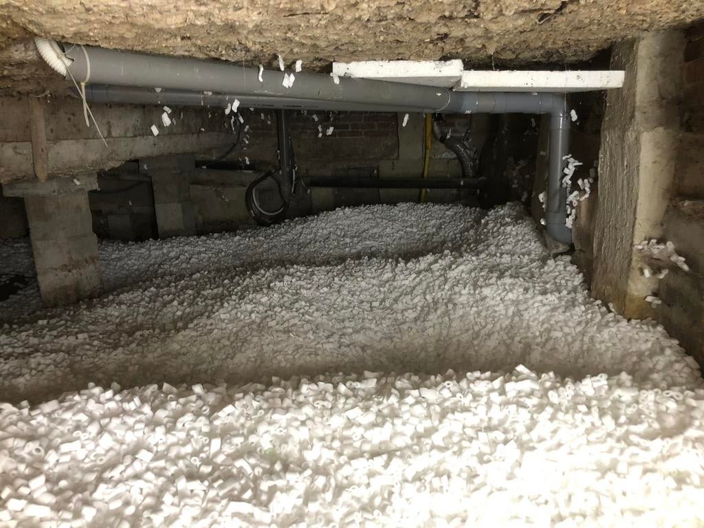Kruipruimte Isolatie nu met korting en subsidie regeling !!, Overige materialen, 12 cm of meer, Nieuw, Ophalen of Verzenden