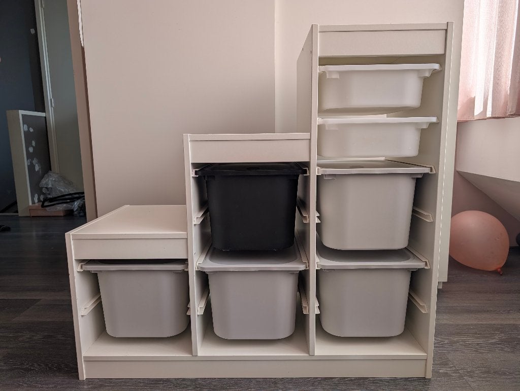 Ikea Trofas opberger, Ophalen, Gebruikt