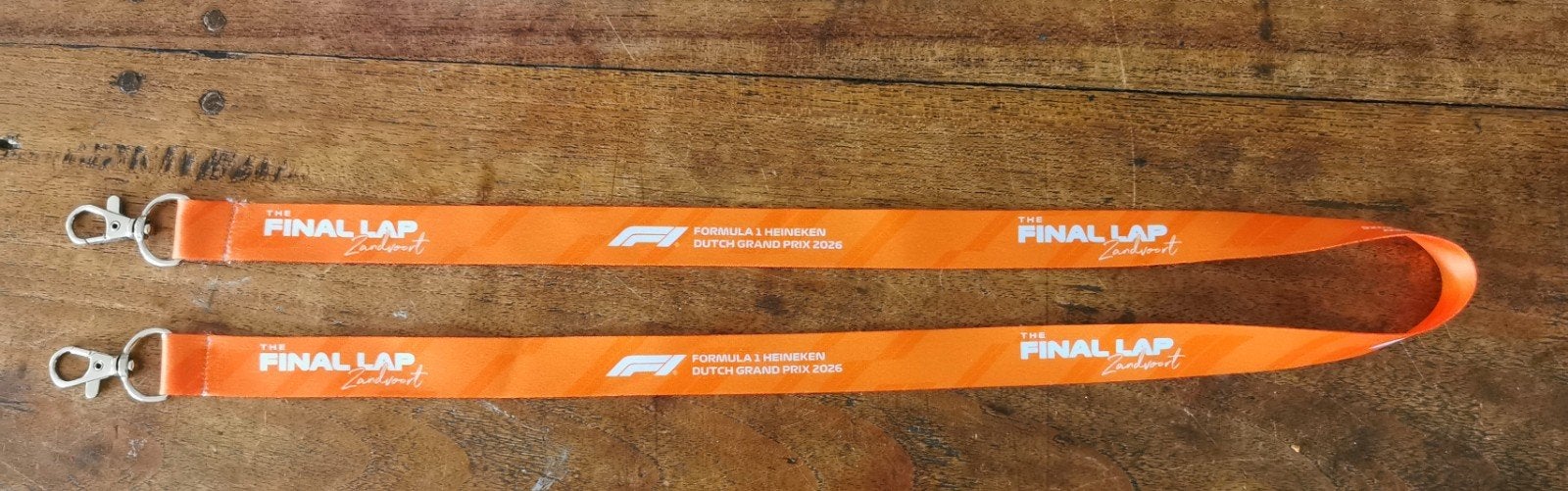 Keycord F1 Zandvoort 2026 - The Final Lap, Ophalen of Verzenden, Zo goed als nieuw, Formule 1