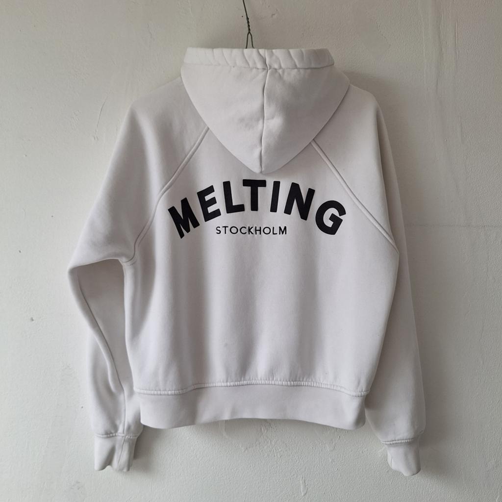Witte hoody The Sting-Melting Stockholm XS, Kleding | Dames, Truien en Vesten, Wit, Ophalen of Verzenden, Zo goed als nieuw, Maat 34 (XS) of kleiner