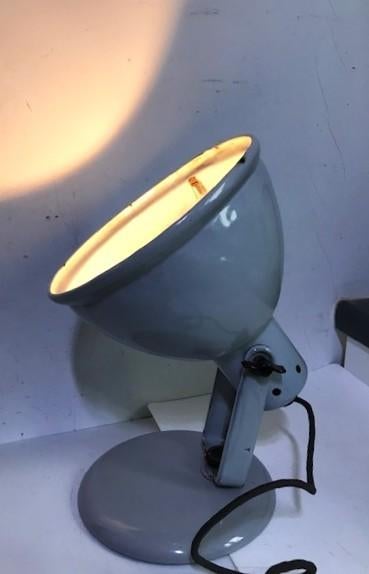 Lamp wandlamp emaille staal Philips vintage 😎💎💑🎁🤗👌, Ophalen of Verzenden