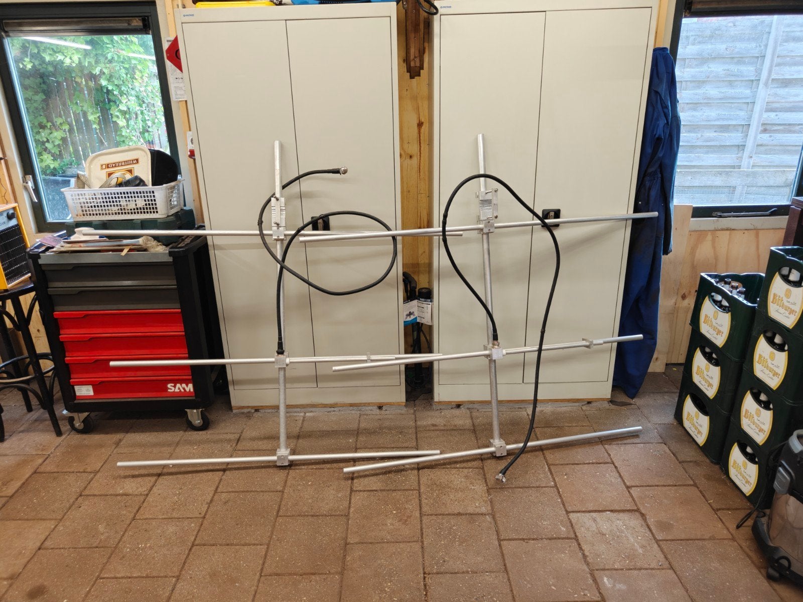 set  richtantennes met koppelbalk, Ophalen of Verzenden