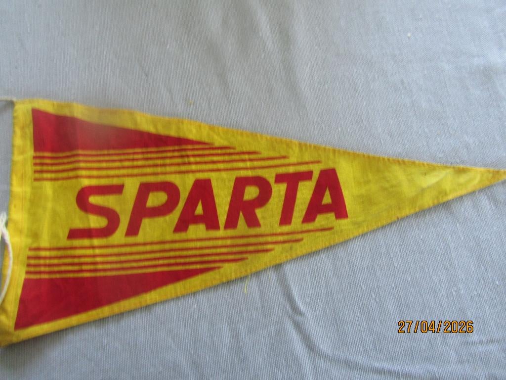 Vlaggetje Sparta Fiets Bromfiets Jaren 50/60s, Ophalen of Verzenden, Gebruikt