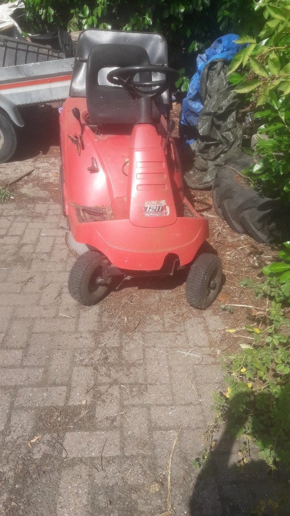 Honda zitmaaier start niet, Tuin en Terras, Zitmaaiers, Ophalen, Gebruikt, Honda, 90 tot 120 cm