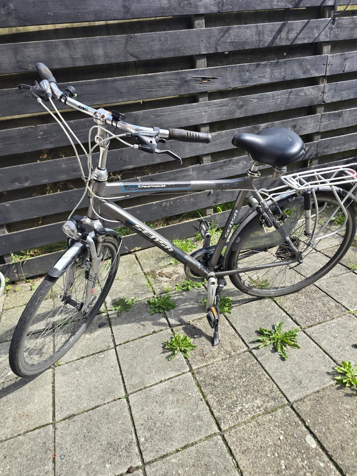 Gebruikte Sensa Cross hybridefiets met versnellingen, Fietsen en Brommers, Overige merken, Velgrem, Versnellingen, Ophalen of Verzenden