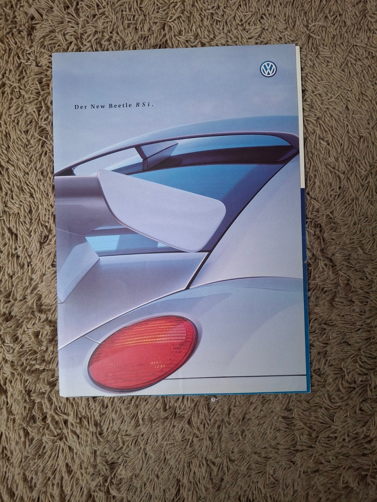 autofolder VW New Beetle RSi, Verzenden, Zo goed als nieuw, Volkswagen
