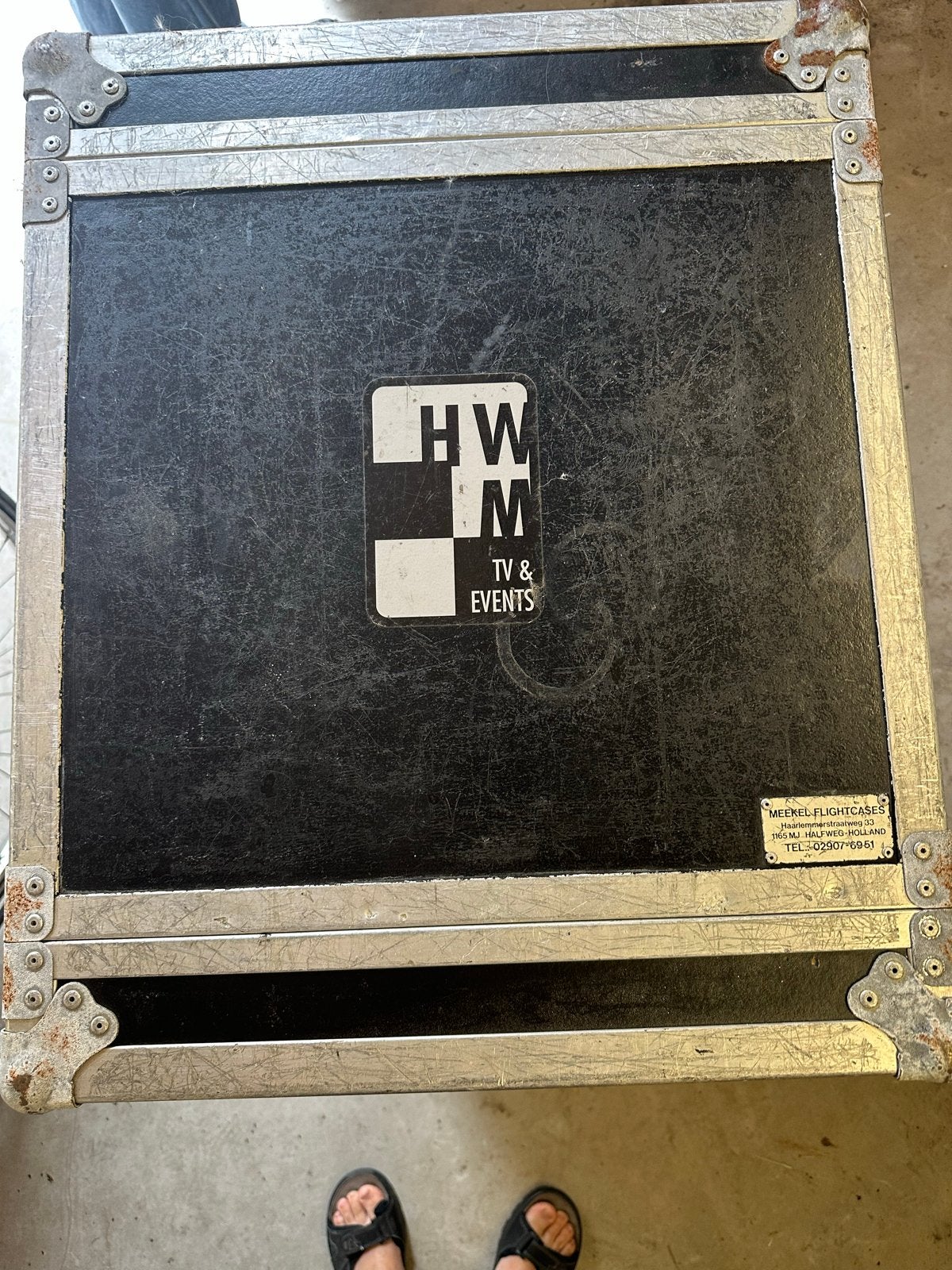 Stevige 6U Stolp Case, Muziek en Instrumenten, Ophalen, Gebruikt, Overige instrumenten, Flightcase