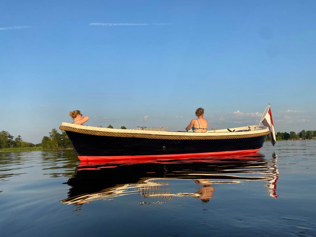 Leuke sloep met Yamaha motor en trailer in Loosdrecht, Watersport en Boten, Sloepen, Ophalen, Gebruikt, Tot 10 pk, 6 meter of meer