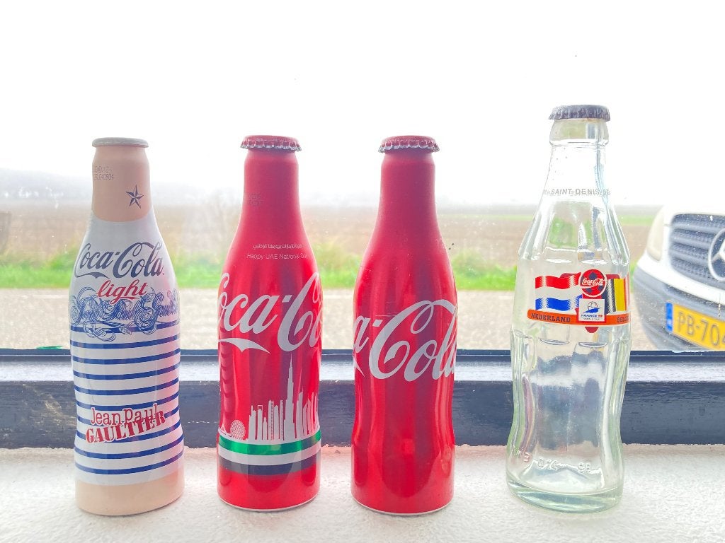 Cola verzamel flesje, Ophalen of Verzenden, Verpakking