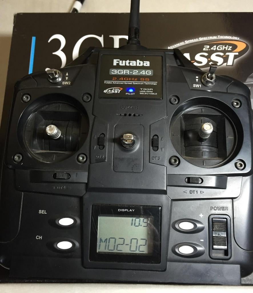 Futaba 3GR 2.4 Ghz zenderset, Ophalen of Verzenden, Zo goed als nieuw