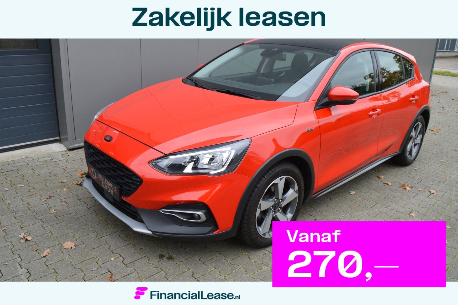 Ford FOCUS 1.5 EcoBoost Vignale, Stof, Gebruikt, Bedrijf, 3 cilinders