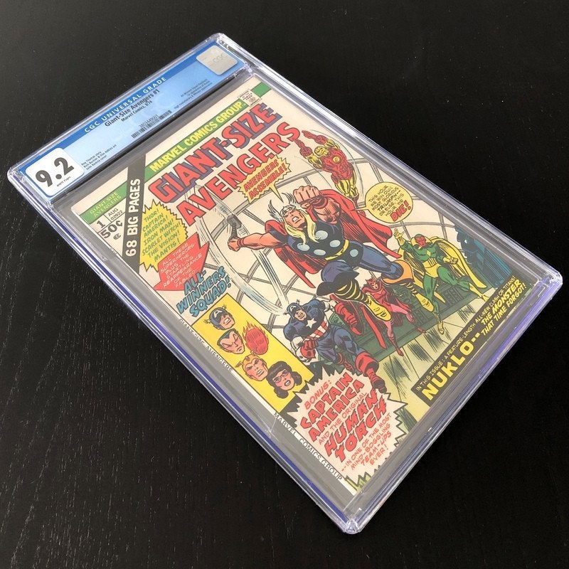 Giant-Size Avengers Vol.1 #1 CGC (1974) NM- (9.2), Eén comic, Amerika, Marvel Comics, Nieuw