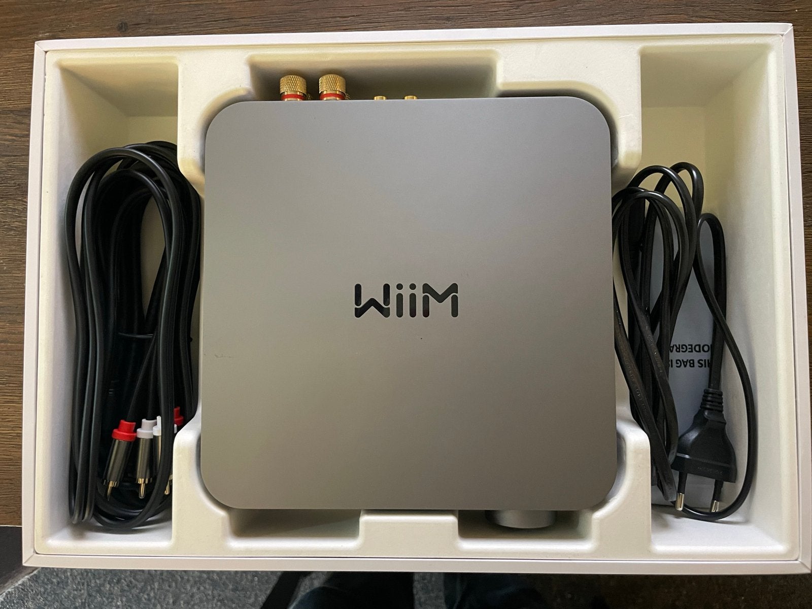 WiiM Amp - Streamer en Versterker (Nieuwstaat)