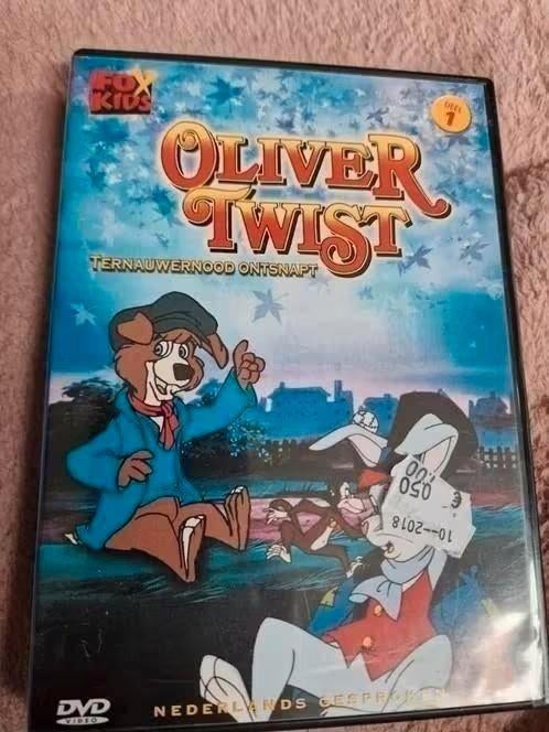 Oliver Twist: Ternauwernood Ontsnapt (Deel 1) DVD, Avontuur, Gebruikt, Alle leeftijden, Ophalen of Verzenden