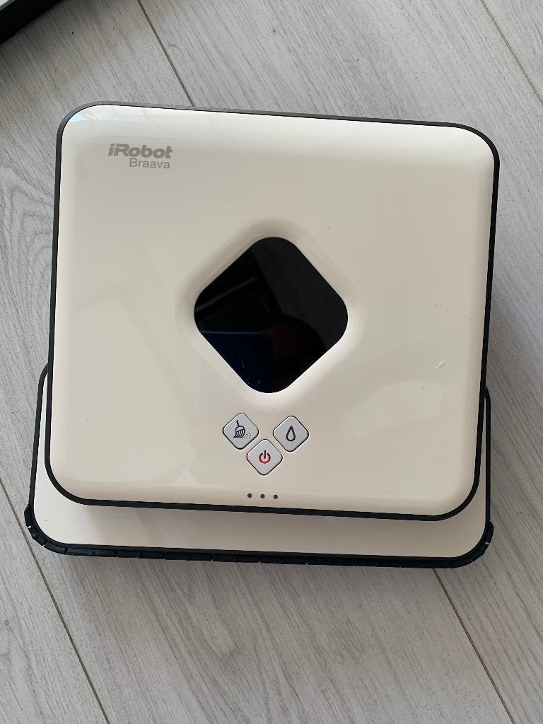 Irobot braava 300, Gebruikt, IRobot, Dweilfunctie, Ophalen of Verzenden