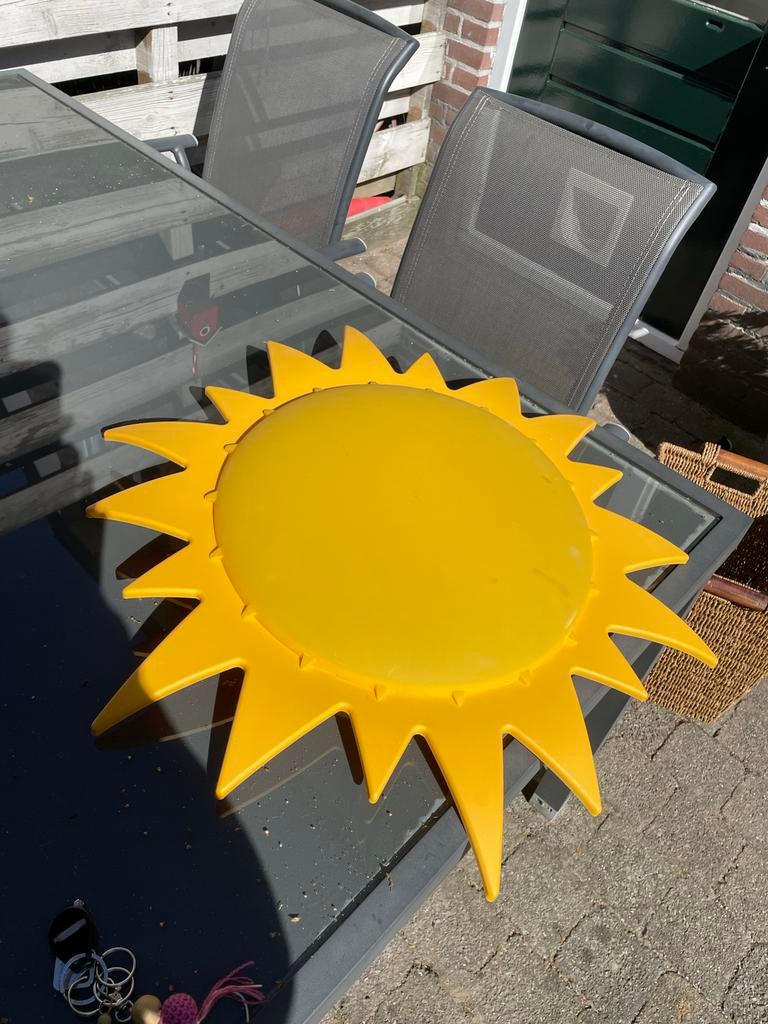 IKEA Zon Lamp - Gele zonvormige plafondlamp, Ophalen, Gebruikt