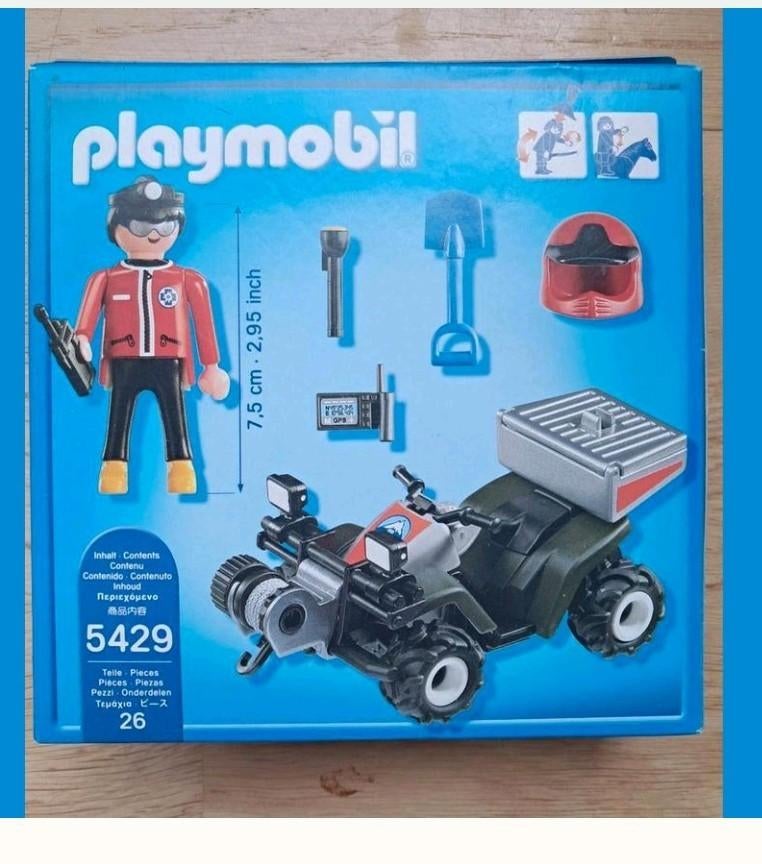 Playmobil Country Reddingsteamin de bergen 5429 *nieuw *, Kinderen en Baby's, Speelgoed | Playmobil, Ophalen of Verzenden, Nieuw