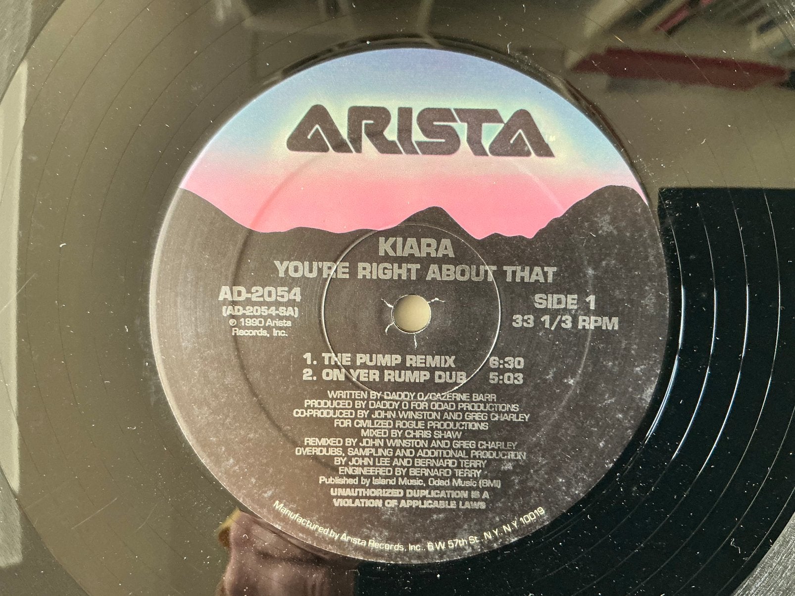 Kiara – You're Right About That 12” hip hop swing, Gebruikt, Ophalen of Verzenden, 12 inch, Overige typen