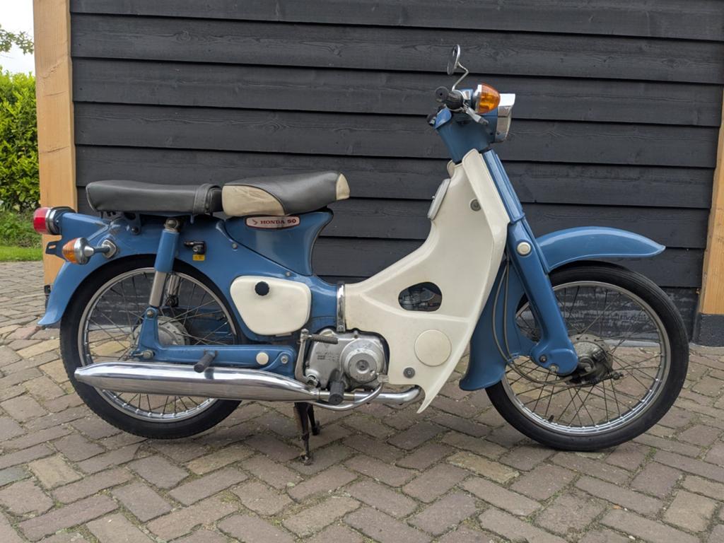 Honda C50 1969 UK type, Fietsen en Brommers, Brommers | Honda, Gebruikt, Overige modellen, Ophalen