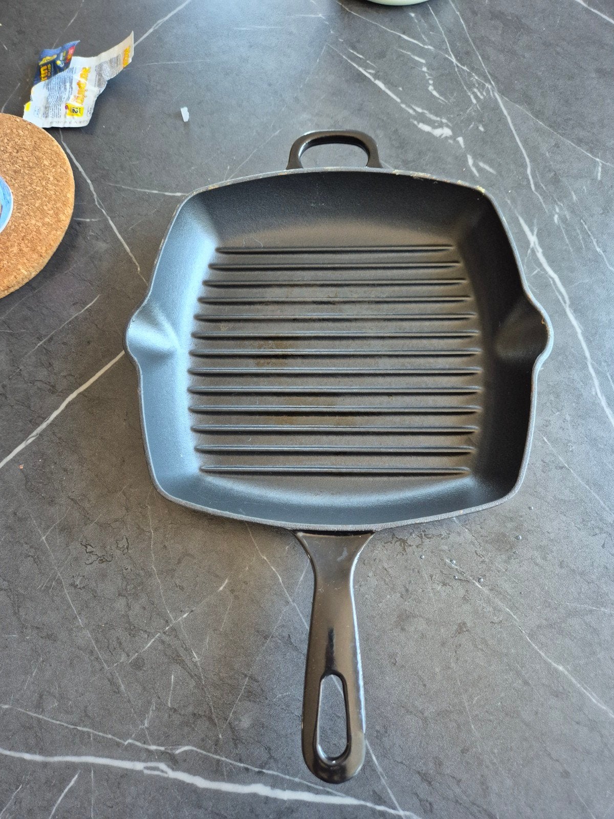 Royal Van Kempen Gietijzeren Grillpan, Ophalen, Gebruikt, Antiaanbaklaag, Gietijzer