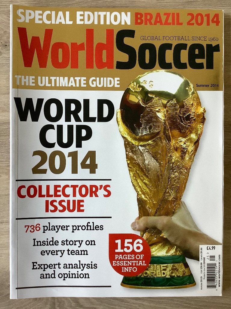 Voetbalmagazine World Soccer Special Edition WK2014, Boeken, World Soccer, Nieuw, Ophalen of Verzenden, Balsport