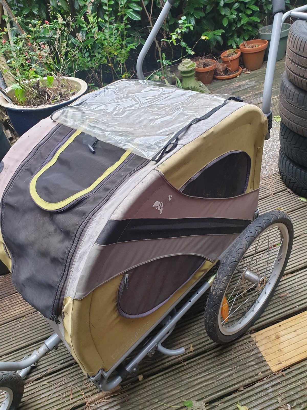 Fietskar voor hond - hondenkar DoggyRide, Dieren en Toebehoren, Doggyride, Ophalen, Gebruikt, Hondenfietskar