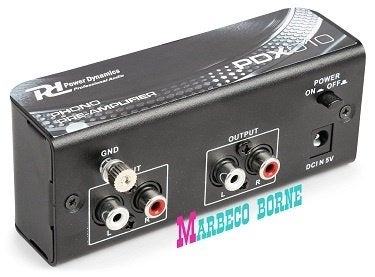Voorversterker voor Platenspeler, Phono Pickup USB PDX010, Audio, Tv en Foto, Platenspelers, Overige merken, Info@marbeco.nl, Platenspeler-onderdeel