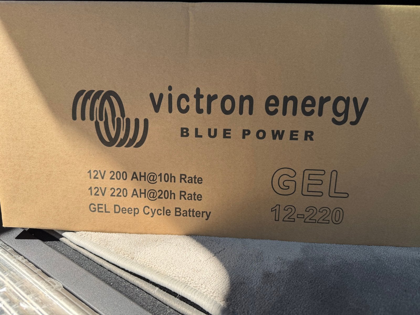 Victron Energy GEL Deep Cycle Accu 12V 220Ah, Ophalen, Overige automerken