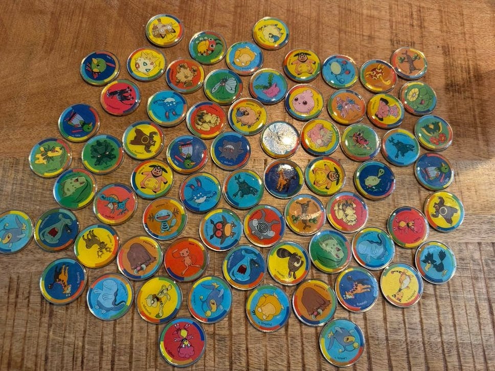 Pokemon munten Super de Boer actie (2001) - Catch 'em all!, Ophalen, Gebruikt