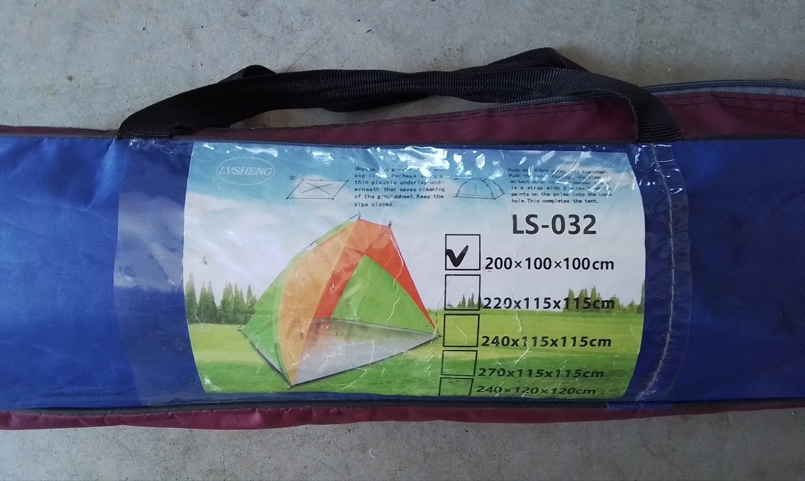 Compact windscherm/tentje - Ideaal voor strand of festival, Ophalen of Verzenden