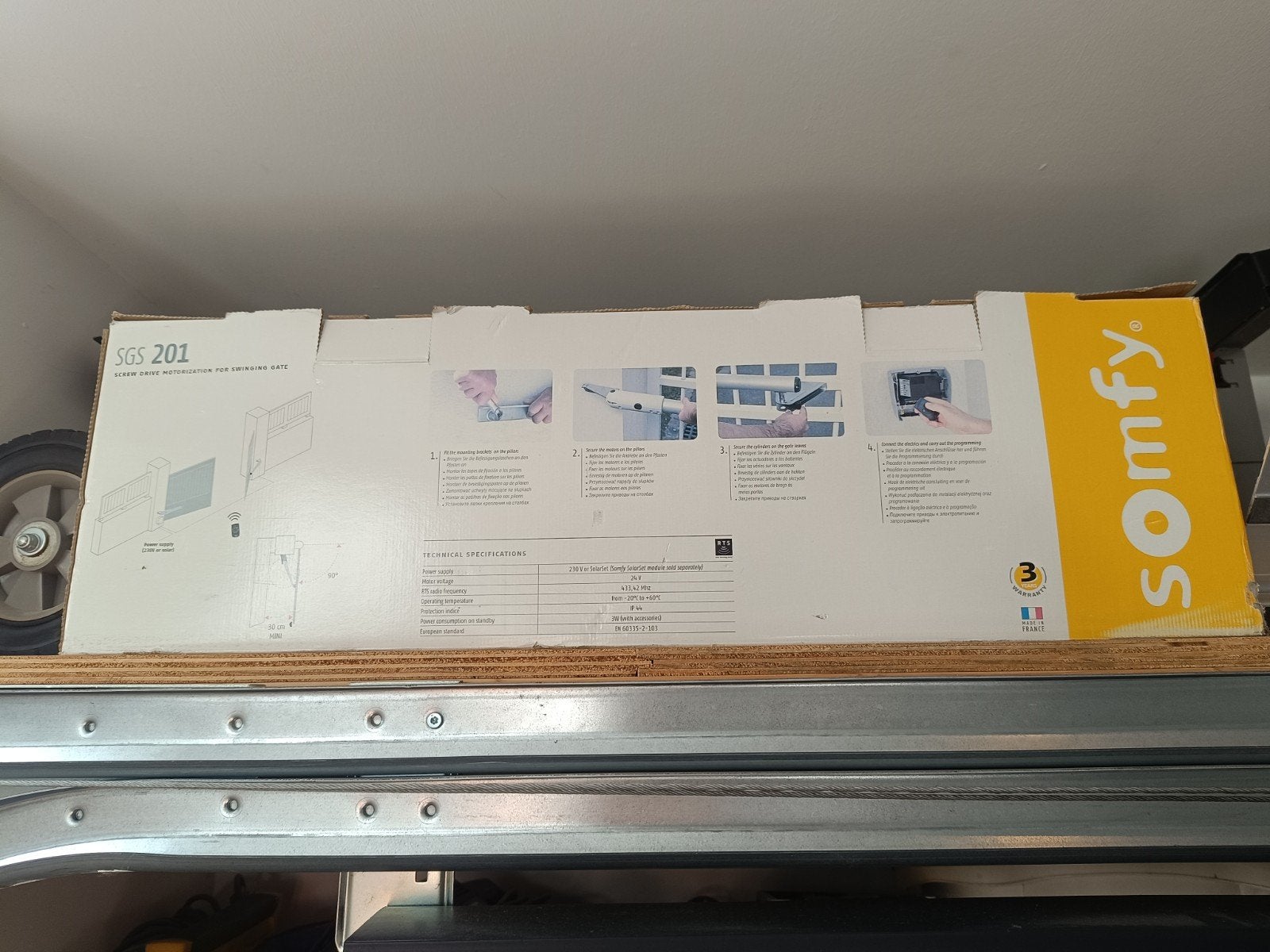 Somfy SGS 201 Garagedeurmotor - Nieuw ik doos, Ophalen, Nieuw, Garagedeur