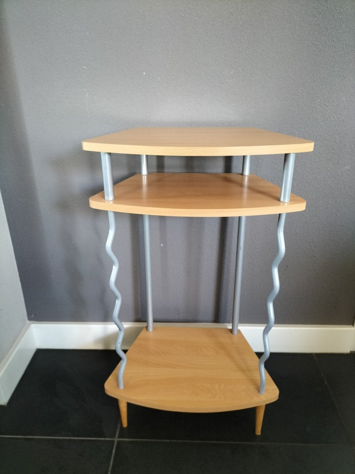 Bijzettafel kastje(s) vintage Memphis design postmodern, Ophalen, Gebruikt