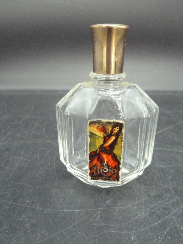 Vintage flesje Maja Myrurgia, Verzamelen, Parfumverzamelingen, Ophalen of Verzenden, Gebruikt, Parfumfles