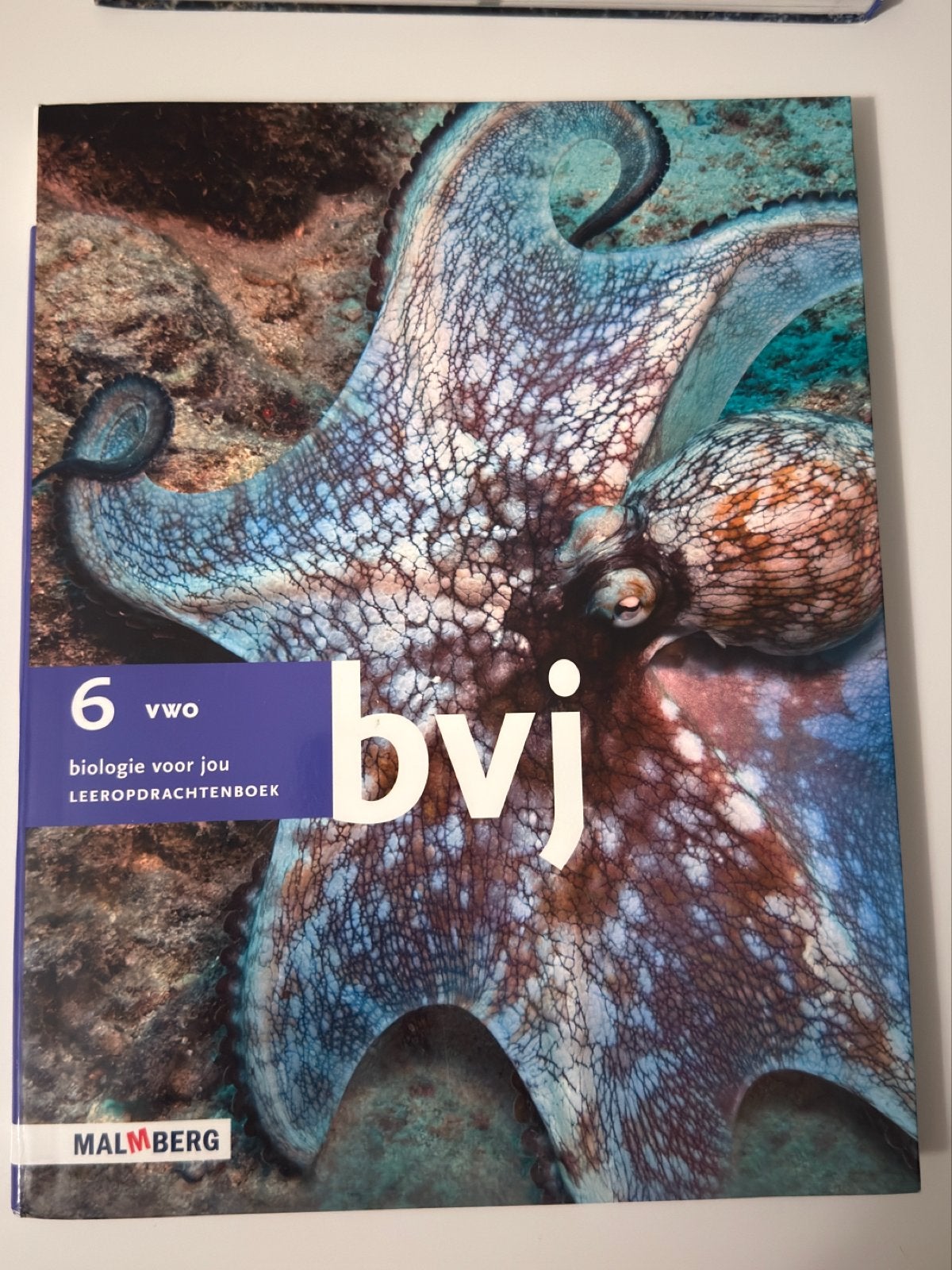 6 VWO Biologie voor jou Leeropdrachtenboek Malmberg, Ophalen, Zo goed als nieuw, VWO, Biologie